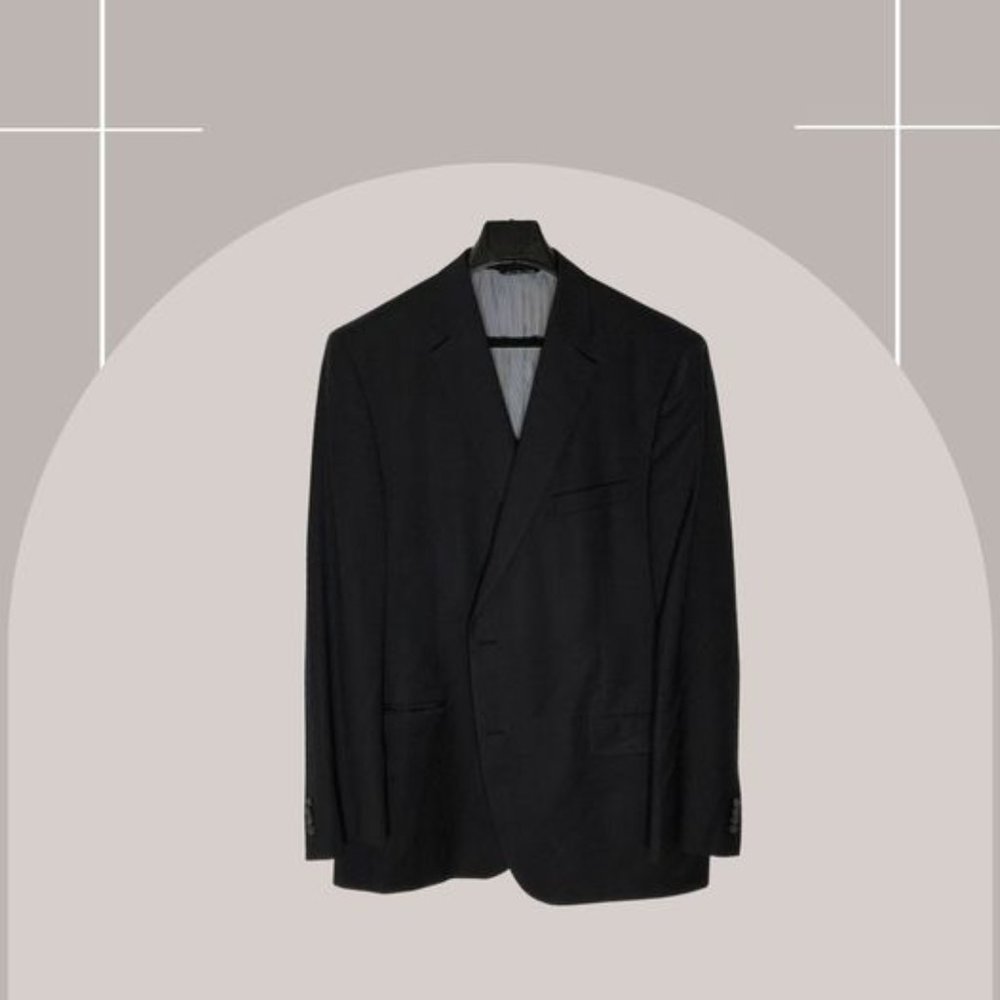 #7 - JACK VICTOR - BLACK JACKET ONLY - SIZE 44R